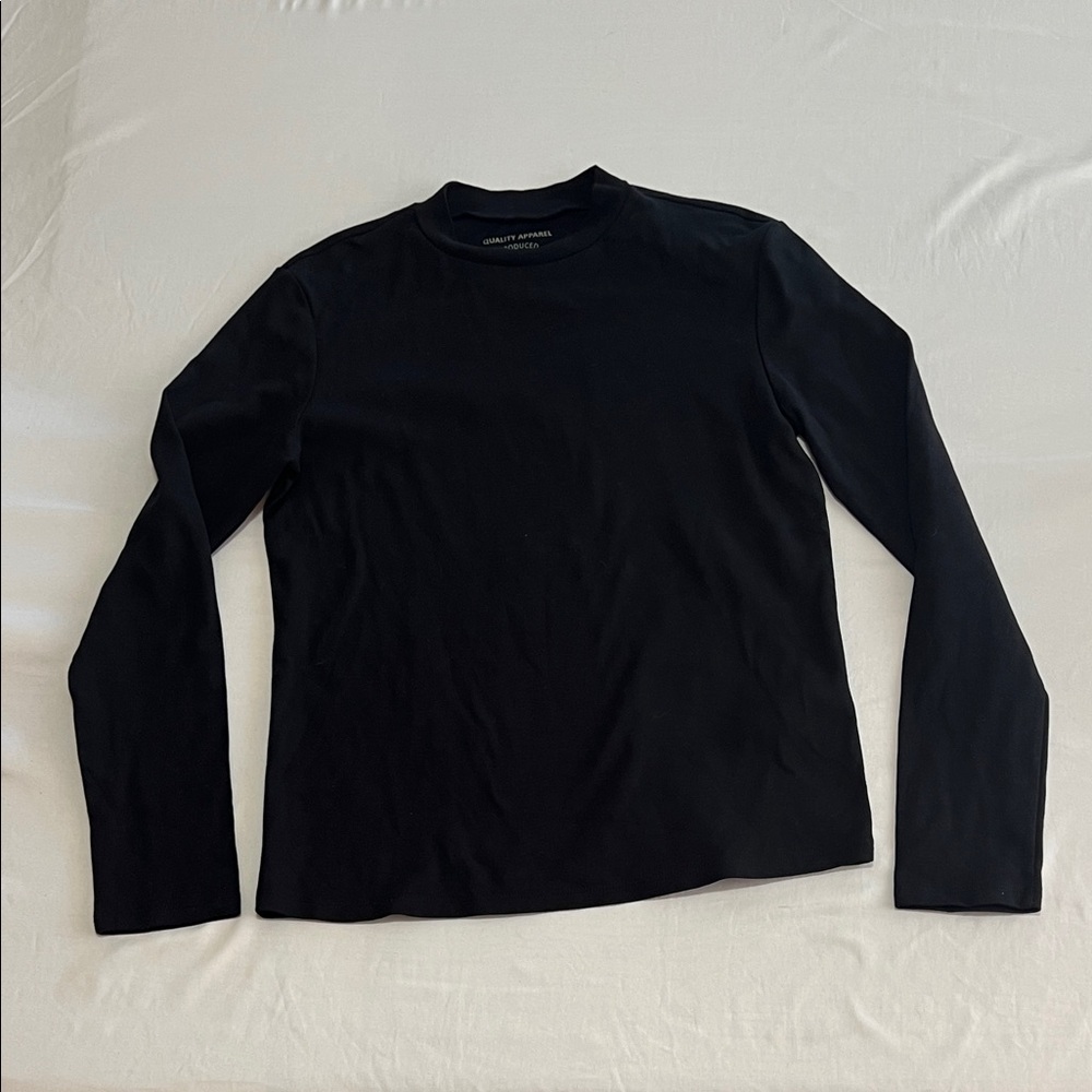 Black Long Sleeve Top